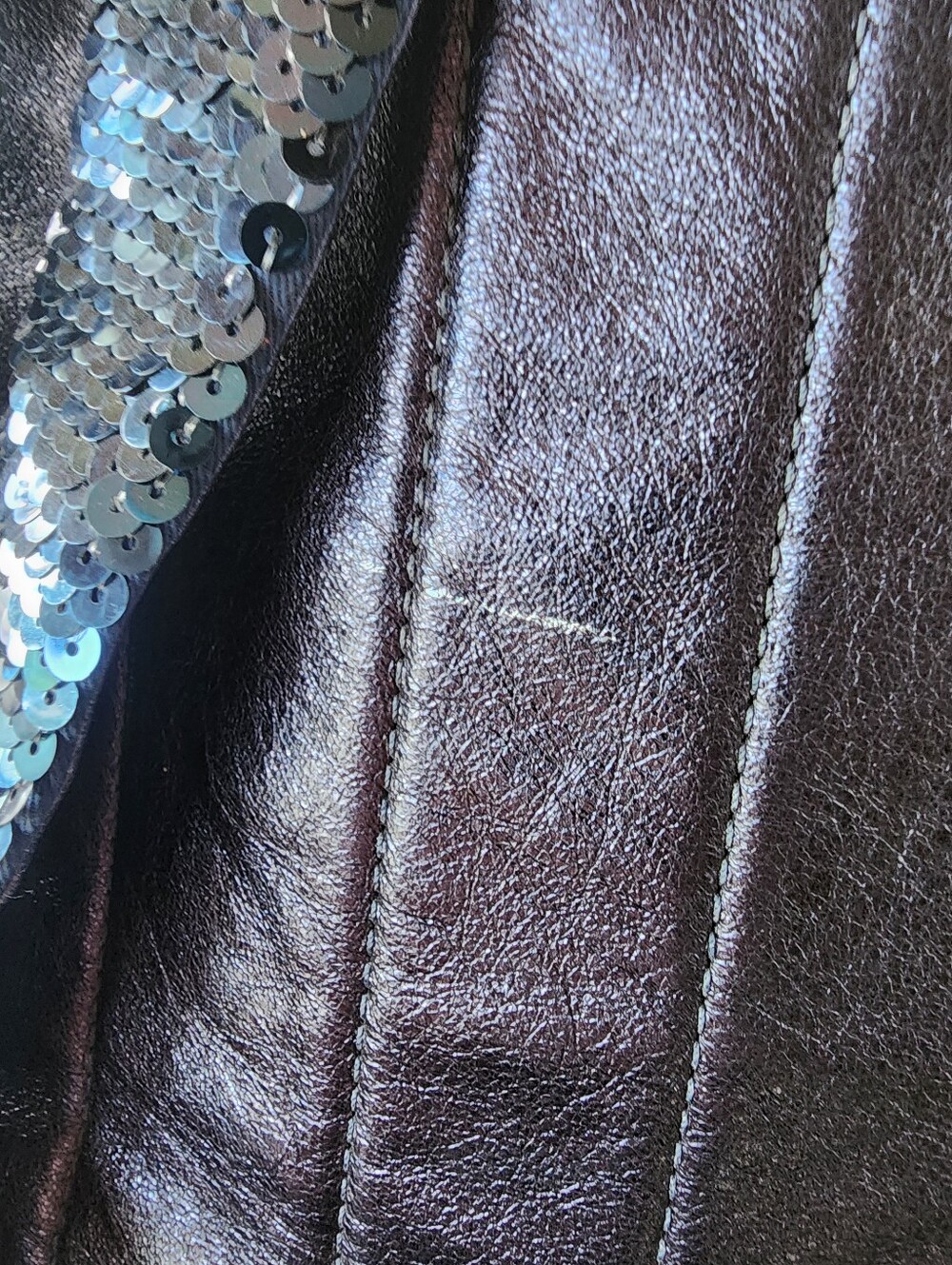 Coach Poppy Spotlight Blue Sequin Backpack, EUC, 2010, 15348 - Picture 8 of 15